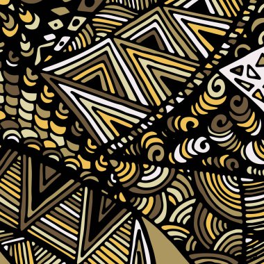 Zentangle süsleme. Arka plan için renkli doku.