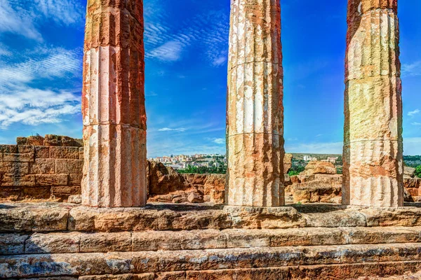 Heracles tempel in de vallei van de tempel — Stockfoto