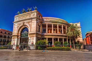 Politeama Garibaldi theater in Palermo