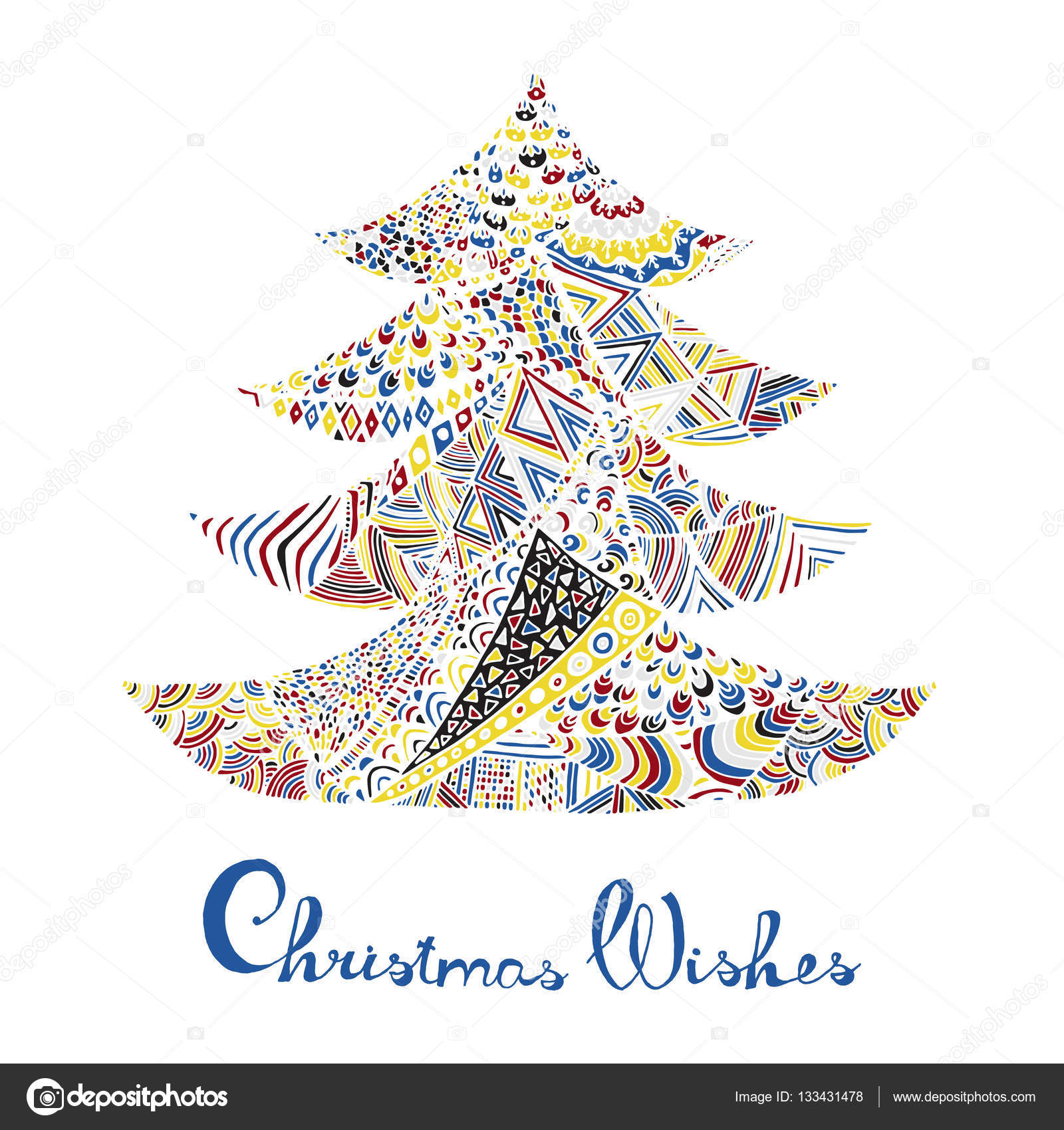 Frohes neues Jahr und frohe Weihnachten. — Stockvektor © Romas_ph