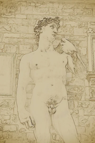 David od michelangelo — Stock fotografie