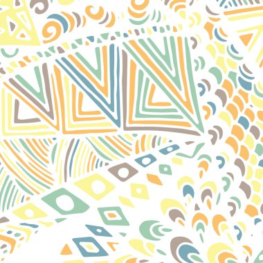 Zentangle süsleme. Arka plan için renkli doku.