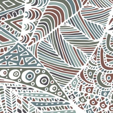 Zentangle süsleme. Arka plan için renkli doku.