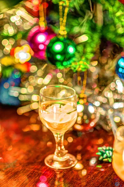 Nouilles en forme de verre à vin avec coquillages — Photo