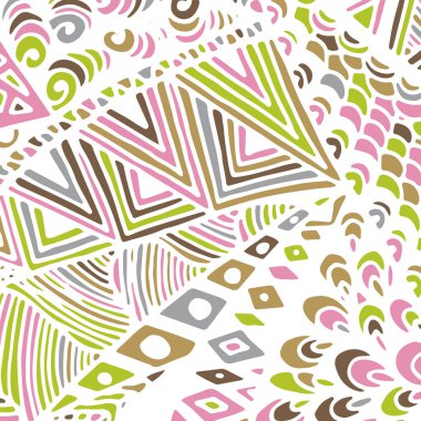 Zentangle süsleme. Arka plan için renkli doku.