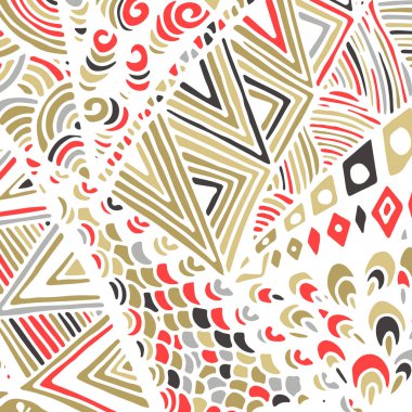 Zentangle süsleme. Arka plan için renkli doku.