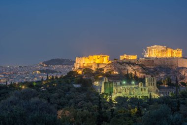 Tepe Atina'daki Parthenon ve Herodium yapımında