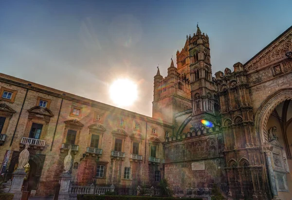 The beautiful cathedral of Palermo, Sicily — Stock Photo, Image