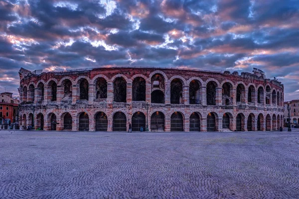 Verona Arena en Verona, Italia — Foto de Stock