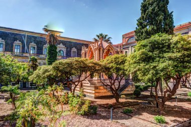 Catania'daki Benedictine Manastırı San Nicolo larena manastır,