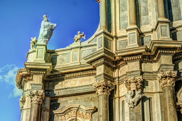 시칠리아, 이탈리아 카타니아에서 산타 아가사의 대성당 — 스톡 사진