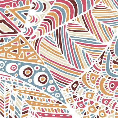 Zentangle süsleme. Arka plan için renkli doku.