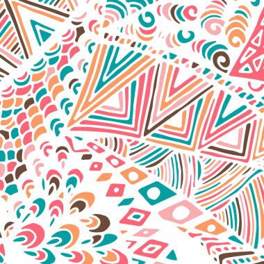 Zentangle süsleme. Arka plan için renkli doku.