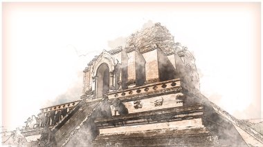 chiang Mai, Tayland tapınak