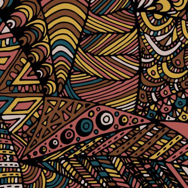 Zentangle süsleme. Arka plan için renkli doku.