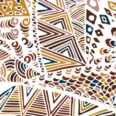 Zentangle süsleme. Arka plan için renkli doku.