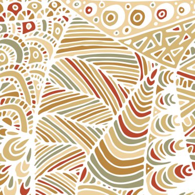 Zentangle süsleme. Arka plan için renkli doku.