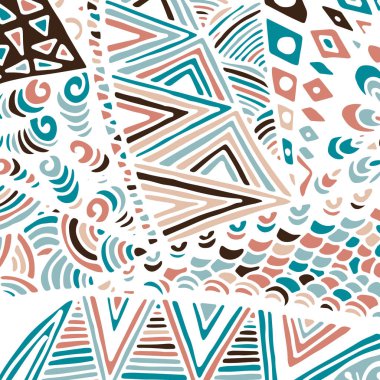 Zentangle süsleme. Arka plan için renkli doku.