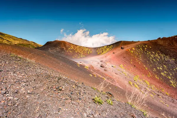 Landschap van Etna vulkaan, Sicilië, Italië. — Stockfoto