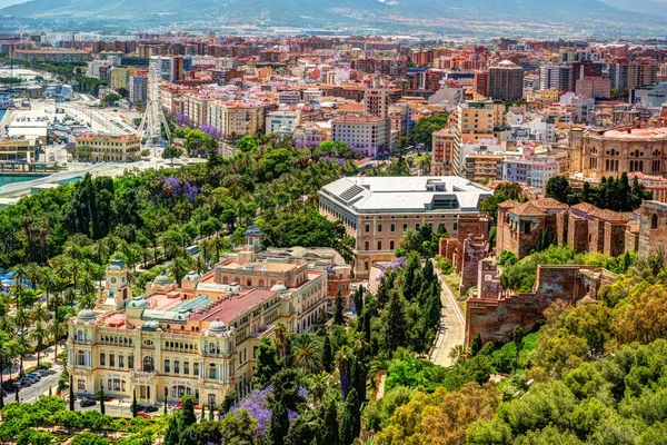 Gebouw van de Raad van de stad in Malaga. — Stockfoto