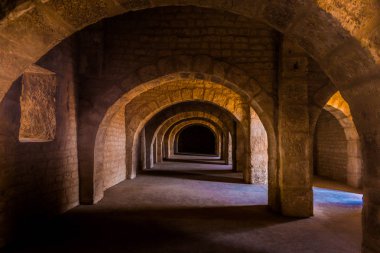Sousse kale üzerinde boş alanı.