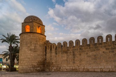Sousse camide gece fotoğrafı.