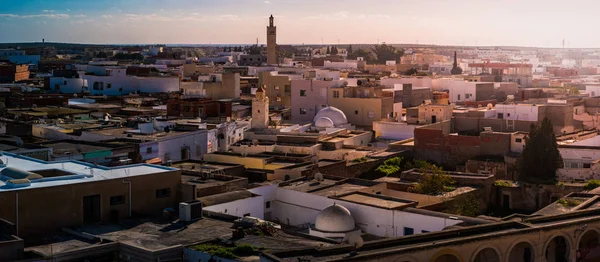 Veduta della città di El Jem, Tunisia . — Foto Stock