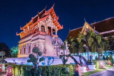 Budist tapınağı Chiang Mai, Tayland