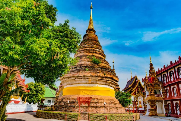 Templo budista Chiang Mai, Tailândia — Fotografia de Stock