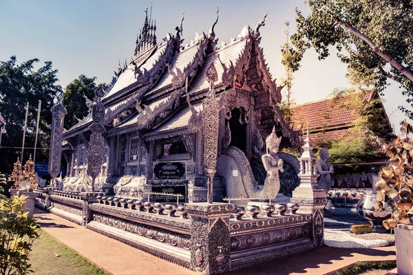 Buddhist temple Chiang Mai, Thailand — Stock Photo, Image