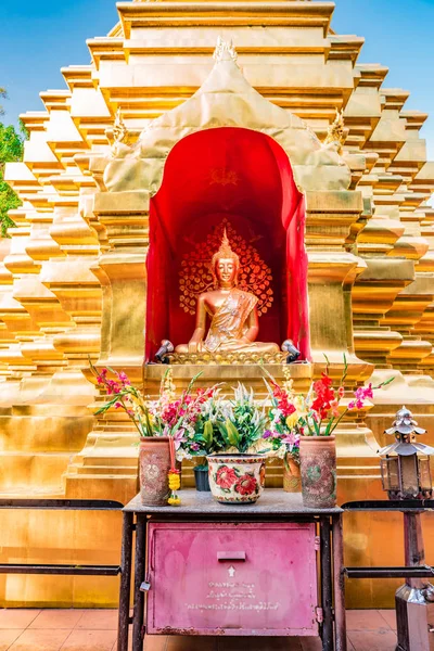 Buddhistischer Tempel chiang mai, Thailand — Stockfoto