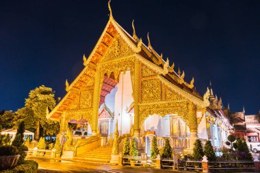 Budist tapınağı Chiang Mai, Tayland