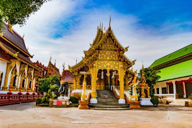 Budist tapınağı Chiang Mai, Tayland