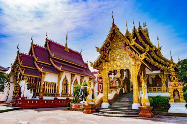 Budist tapınağı Chiang Mai, Tayland