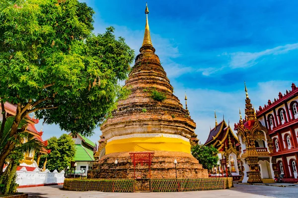 Templo budista Chiang Mai, Tailândia — Fotografia de Stock