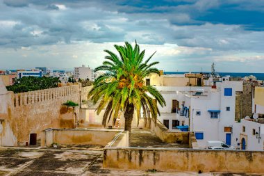 Medine Sousse, Tunus için sokakta.