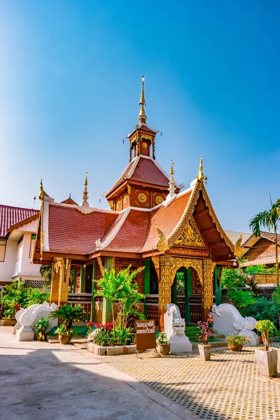 Templo budista Chiang Mai, Tailândia — Fotografia de Stock