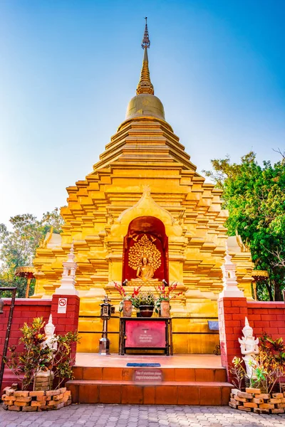 Templo budista Chiang Mai, Tailandia — Foto de Stock