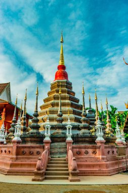 Budist tapınağı Chiang Mai, Tayland