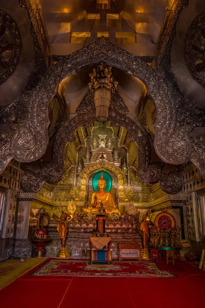 Buddhistický chrám Chiang Mai, Thajsko — Stock fotografie