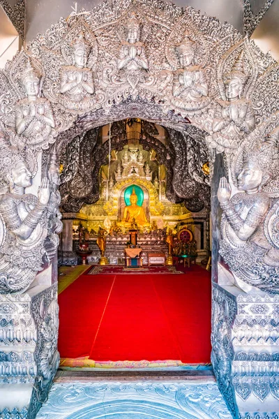 Buddhistiska templet Chiang Mai, Thailand — Stockfoto