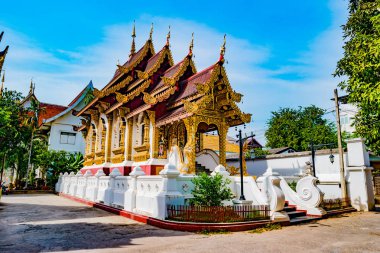 Budist tapınağı Chiang Mai, Tayland