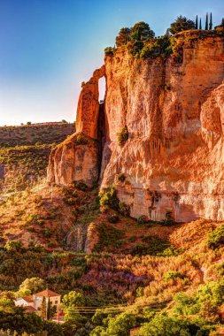 Ronda, İspanya, bir yatay, Tajo Gorge