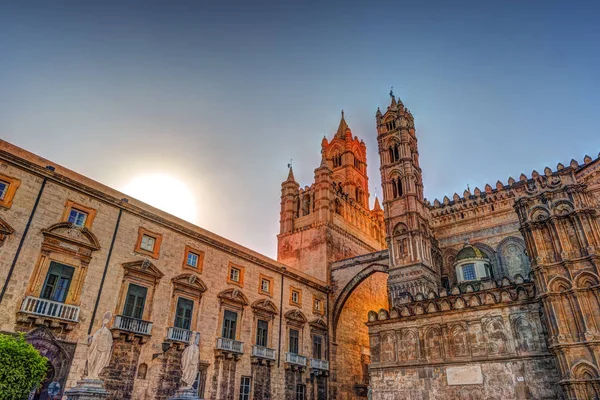 Die schöne kathedrale von palermo, sizilien — Stockfoto
