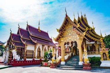 Budist tapınağı Chiang Mai, Tayland