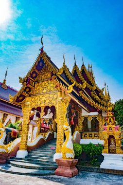 Budist tapınağı Chiang Mai, Tayland