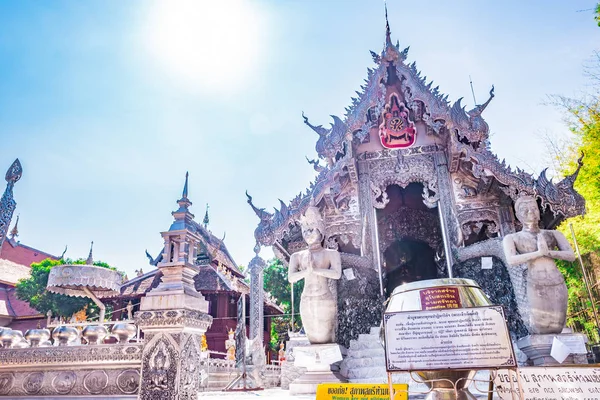 Templo budista Chiang Mai, Tailândia — Fotografia de Stock