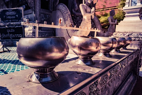 Buddhistischer Tempel chiang mai, Thailand — Stockfoto