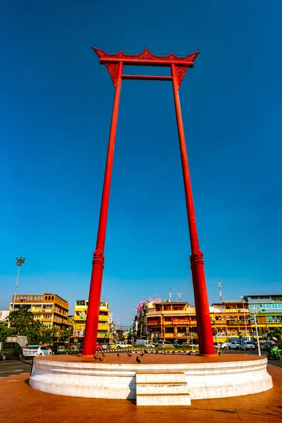 The giant swing, Sao Ching Cha, in Bangkok — Stock Photo, Image