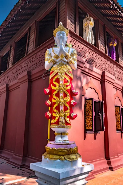 Buddhist temple Chiang Mai, Thailand — Stock Photo, Image